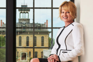 Dr. Lynne Murray, president of Baker University.